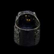 Kép 5/5 - Juvite ezüst designe gyűrű olivin kővel
