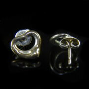 Kép 3/3 - Tiffany szív alakú fülbevaló pár