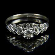 Kép 2/2 - Szoliter fazonú gyémánt gyűrű