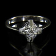 Kép 2/2 - Francia szoliter briliáns női gyűrű