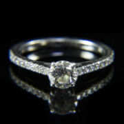 Kép 2/2 - De Beers gyémánt köves eljegyzési gyűrű