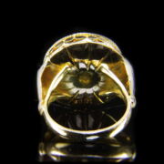 Kép 3/3 - Férfi arany pecsétgyűrű 10 Koronás érmével
