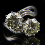 Kép 2/5 - Toi et Moi fazonú gyémánt gyűrű