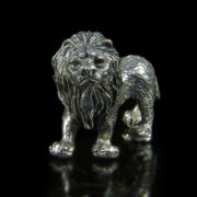 Kép 1/2 - Mini ezüst oroszlán figura