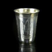 Kép 2/2 - Orosz ezüst vodkás pohár