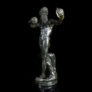 Kép 2/5 - Ismeretlen európai szobrász: Herkules bronz figura
