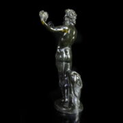 Kép 3/5 - Ismeretlen európai szobrász: Herkules bronz figura