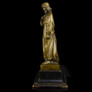 Kép 4/4 - Betlen Gyula (1879-1963) Krisztus bronz szobra