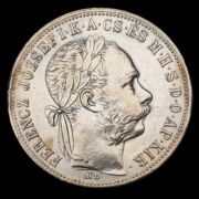 Kép 1/2 - Ferenc József ezüst 1 Forint 1884 KB