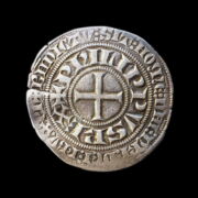 Kép 1/2 - IV. Fülöp francia király ezüst érme - gros tournois a l'o rond