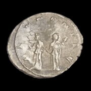 Kép 2/2 - Decius római császár (Kr.u. 249-251) ezüst antoninianus - PANNONIAE