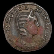 Kép 1/2 - Otacilia Severa római császárné bronz sestertius