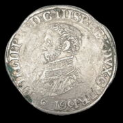 Kép 1/2 - II. Fülöp spanyol király ezüst tallér 1561
