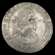 Kép 1/2 - III. Ferdinánd magyar király ezüst tallér 1646 Bécs