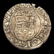Kép 2/2 - II. Miksa magyar király ezüst denár 1569 KB