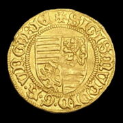 Kép 1/2 - Luxemburgi Zsigmond magyar király (1387-1437) aranyforint K-F