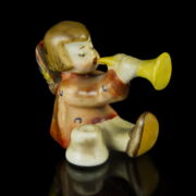 Kép 1/2 - Hummel kerámia figura angyalka trombitával