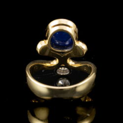 Picture 4/5 -Gyűrű kabochon zafír kővel 