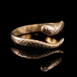Picture 1/5 -Kígyó formájú női arany gyűrű