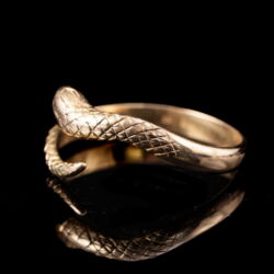 Picture 4/5 -Kígyó formájú női arany gyűrű