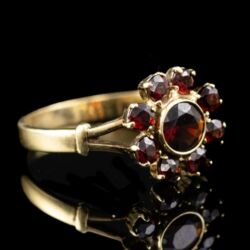 Picture 1/5 -Gránátköves női gyűrű