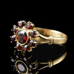Picture 2/5 -Gránátköves női gyűrű