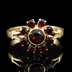 Picture 3/5 -Gránátköves női gyűrű