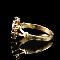 Picture 4/5 -Gránátköves női gyűrű