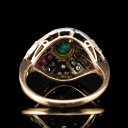 Picture 3/4 -Gyűrű szines frágakövekkel