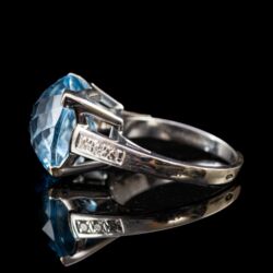 Picture 4/5 -Mauboussin Paris modern ring with aquamarine