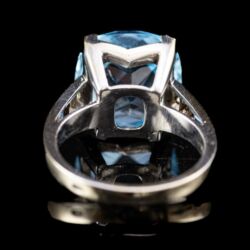 Picture 5/5 -Mauboussin Paris modern ring with aquamarine
