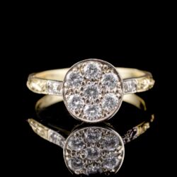 Picture 2/5 -Gyémánt köves női arany gyűrű