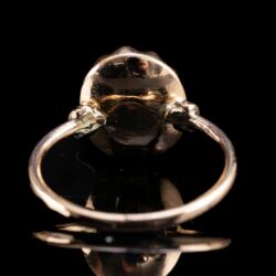 Picture 5/5 -Női arany gyűrű antik gyémánt rozettával