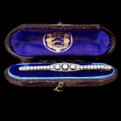 Picture 3/5 -Bécsi Art deco bross gyémánt kövekkel és gyöngyökkel 