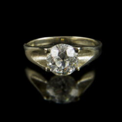 Picture 2/2 -Engagement ring with diamond (1.512 ct)