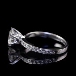 Picture 4/5 -Solitaire diamond ring (1.58 ct) ​