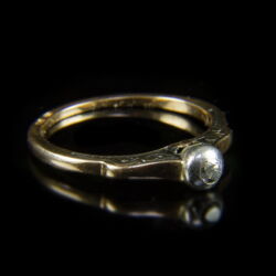 Kép 1/2 - Gyémántköves kísérőgyűrű