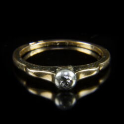 Picture 2/2 -Accompanying wedding band with diamonds