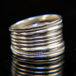 Kép 1/2 - Sterling ezüst gyűrű