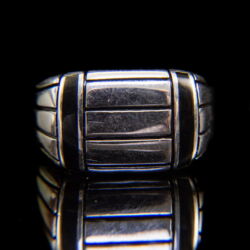 Kép 2/2 - Sterling férfi ezüst gyűrű