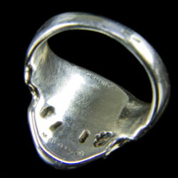 Kép 3/3 - Koponyafejes ezüst gyűrű