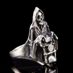 Picture 1/5 -Silver Death Rider ring