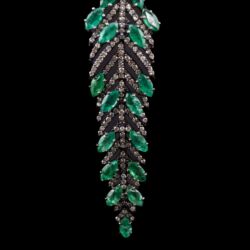 Picture 4/5 -Smaragdköves fülönfüggő