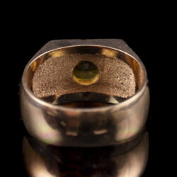 Picture 5/5 -Férfi pecsétgyűrű sárga topázzal