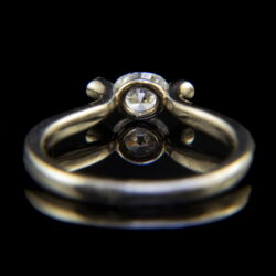 Kép 5/5 - Szoliter jellegű modern gyémántgyűrű