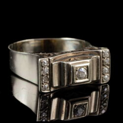 Picture 1/5 -Hungarian Art Deco diamond ring