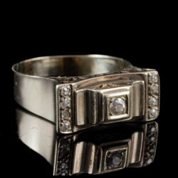 Picture 1/5 -Hungarian Art Deco diamond ring