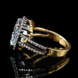 Picture 4/5 -Akvamarinköves női gyűrű