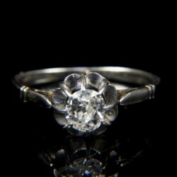 Picture 2/5 -Solitaire-style diamond ring (approx. 0.50 ct)