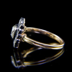 Kép 4/5 - Rozetta fazonú gyémánt gyűrű